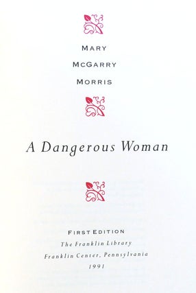 A DANGEROUS WOMAN SIGNED Franklin Library
