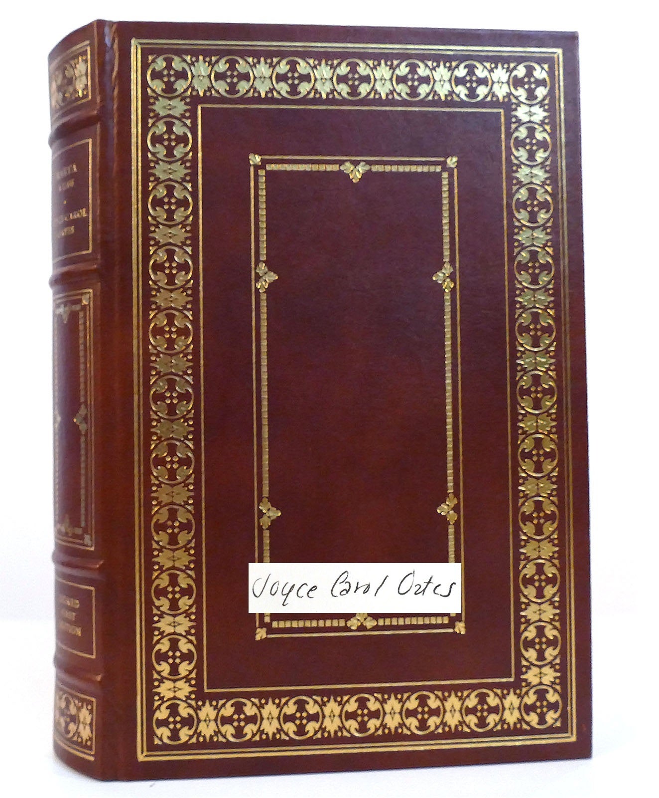MARYA: A LIFE; SIGNED Franklin Library | Joyce Carol Oates | First