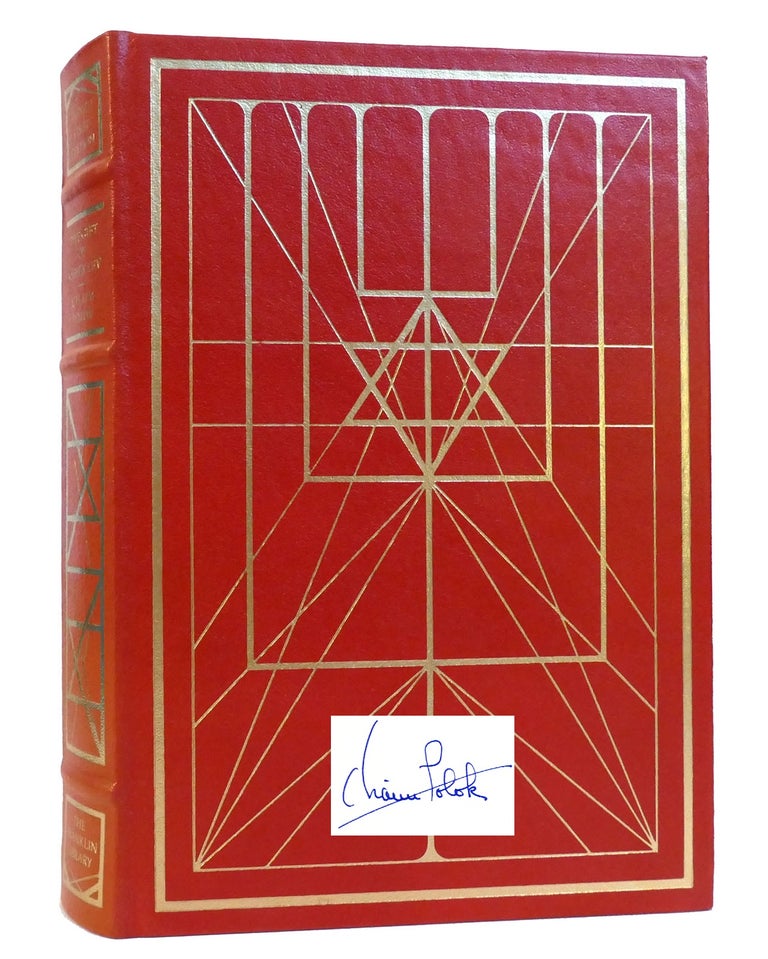 Item #157037 THE GIFT OF ASHER LEV SIGNED Franklin Library. Chaim Potok.
