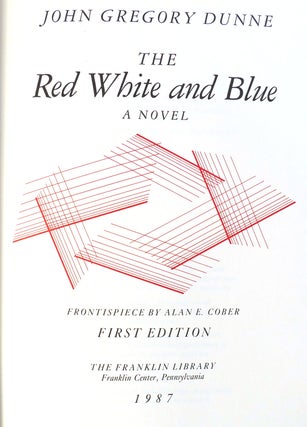 THE RED WHITE AND BLUE SIGNED Franklin Library