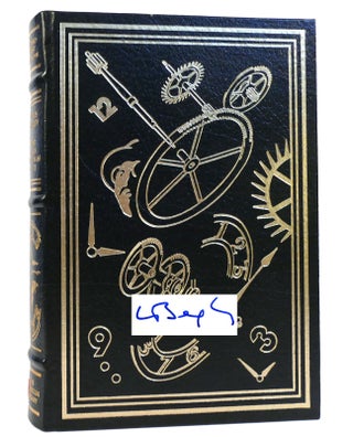 Item #157054 THE MAN WHO WAS LATE SIGNED Franklin Library. Louis Begley