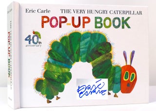 Item #157468 THE VERY HUNGRY CATERPILLAR POP-UP BOOK SIGNED. Eric Carle