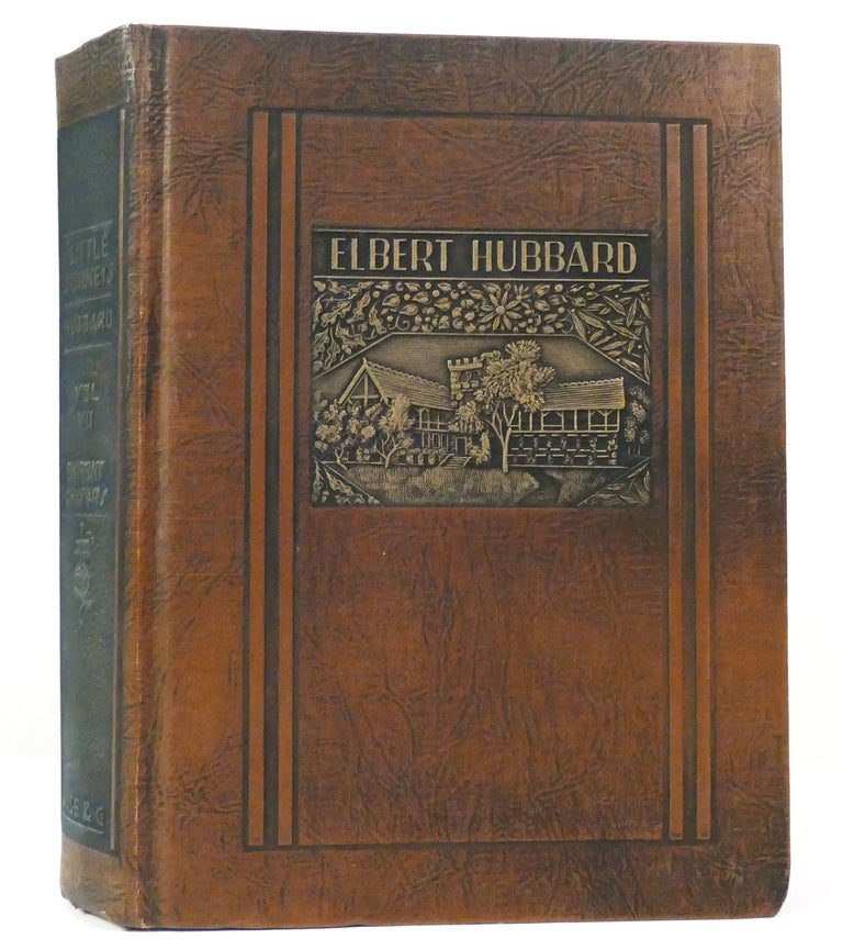 Item #157544 LITTLE JOURNEYS TO THE HOMES OF THE GREAT Vol. VII Eminent Orators. Elbert Hubbard.