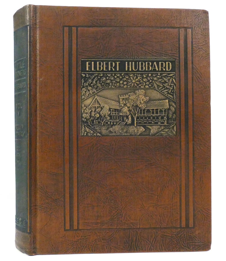 Item #157547 LITTLE JOURNEYS TO THE HOMES OF THE GREAT Vol. V English Authors. Elbert Hubbard.