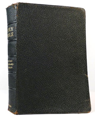 Item #157650 THE HOLY BIBLE CONTAINING THE OLD AND NEW TESTAMENTS. Bible