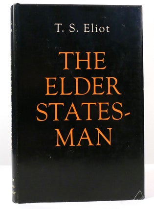 Item #158315 THE ELDER STATESMAN. T. S. Eliot