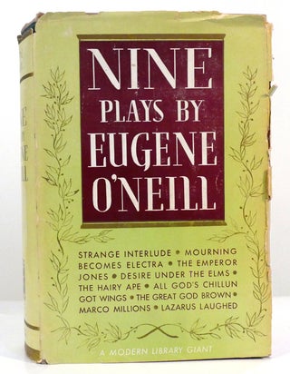 Item #158674 NINE PLAYS BY EUGNE O'NEILL Modern Library. Eugene O'Neill