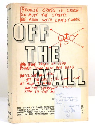 Item #158758 OFF THE WALL SIGNED. Charles Willeford