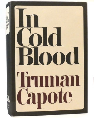 Item #159145 IN COLD BLOOD. Truman Capote