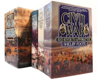 Item #159209 THE CIVIL WAR : A NARRATIVE IN 3 VOLUMES Fort Sumter to Perryville; Fredericksburg...