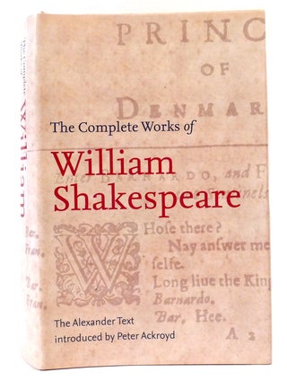 Item #159470 THE COMPLETE WORKS OF WILLIAM SHAKESPEARE. William Shakespeare