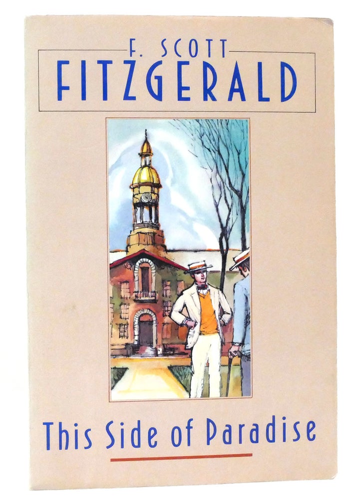 Item #159651 THIS SIDE OF PARADISE. F. Scott Fitzgerald.