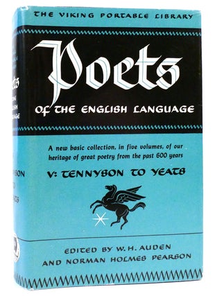 Item #159683 POETS OF THE ENGLISH LANGUAGE V: TENNYSON TO YEATS Viking Portable Library. Norman...