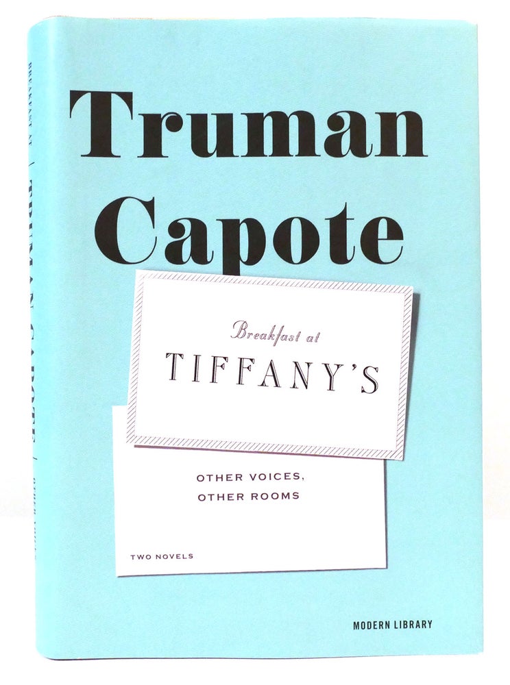 Item #159726 BREAKFAST AT TIFFANY'S & OTHER VOICES, OTHER ROOMS Two Novels. Truman Capote.