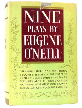 Item #159862 NINE PLAYS. Eugene O'Neill
