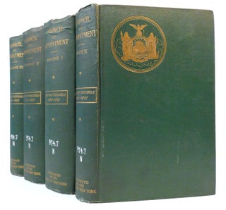 Item #160183 MILITARY MINUTES OF THE COUNCIL OF APPOINTMENT Of the State of New York 1784-1821....