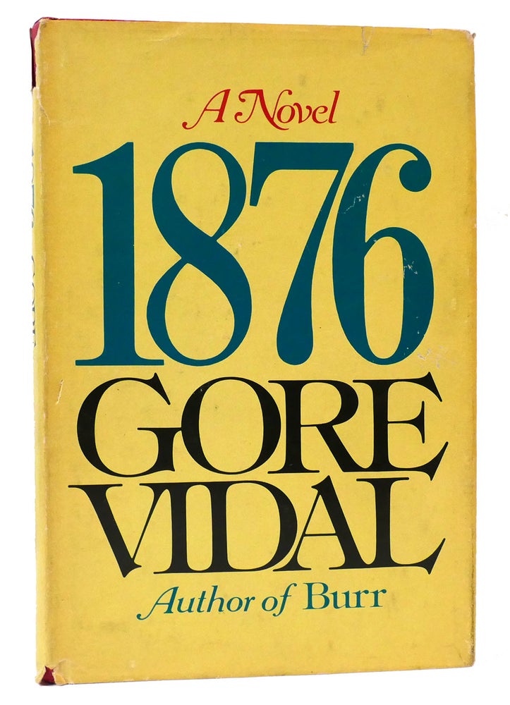 Item #160323 1876, A NOVEL. Gore Vidal.