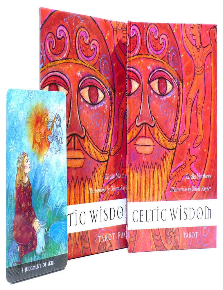 Item #160336 CELTIC WISDOM TAROT; (78 Cards and Book). Caitlin Matthews.