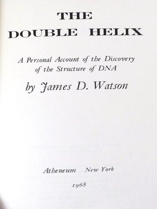 THE DOUBLE HELIX