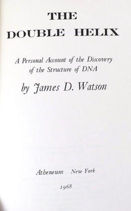 THE DOUBLE HELIX