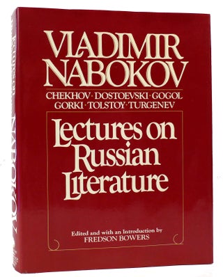 Item #160464 LECTURES ON RUSSIAN LITERATURE. Vladimir Nabokov