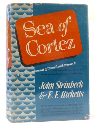 Item #160481 SEA OF CORTEZ. John Steinbeck, E. F. Ricketts