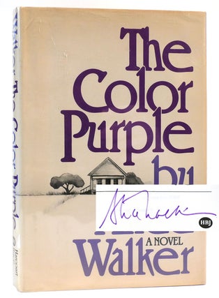 Item #160483 THE COLOR PURPLE SIGNED. Alice Walker