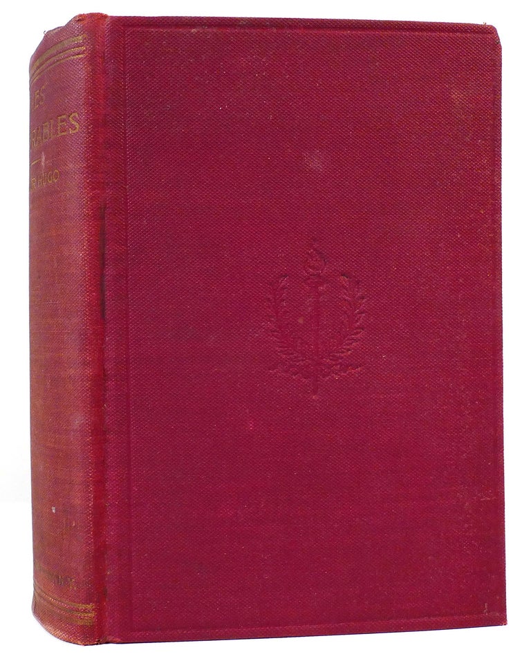 Item #160606 LES MISERABLES complete in one volume. Victor Hugo.