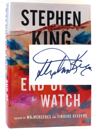 Item #160629 END OF WATCH SIGNED. Stephen King