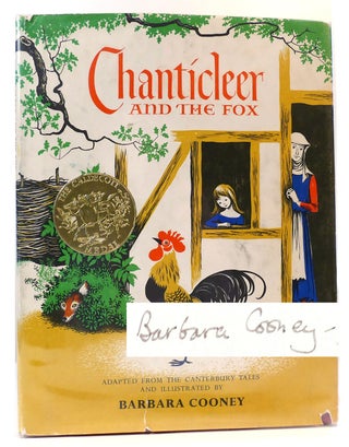 Item #160796 CHANTICLEER AND THE FOX Signed. Barbara Cooney Geoffrey Chaucer