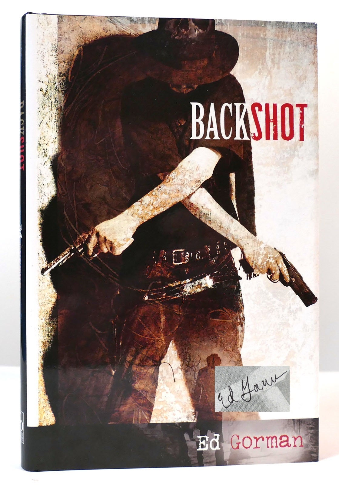 BACKSHOT Signed Ed Gorman First Edition; First Printing