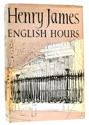 Item #161133 ENGLISH HOURS. Henry James