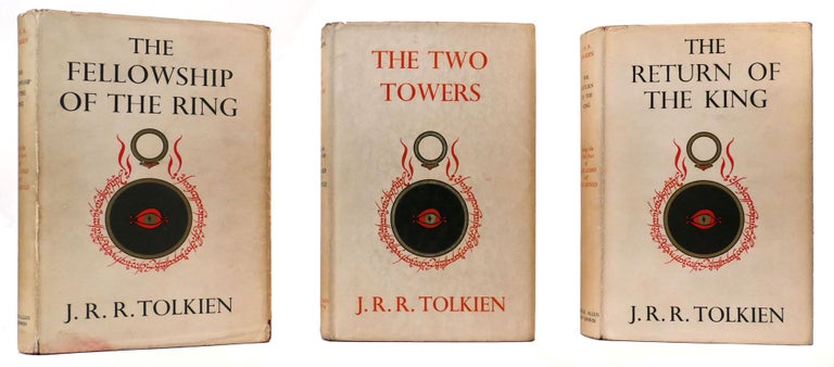Item #161253 LORD OF THE RINGS FELLOWSHIP OF THE RING, THE TWO TOWERS, RETURN OF THE KING. J. R. R. Tolkien.