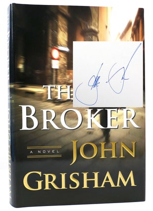Item #161278 THE BROKER SIGNED. John Grisham