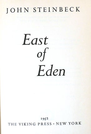 EAST OF EDEN