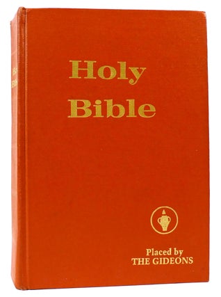 Item #161485 HOLY BIBLE CONTAINING THE OLD AND NEW TESTAMENT. Bible