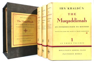 Item #161817 THE MUQADDIMAH IN THREE VOLUMES. Ibn Khaldun