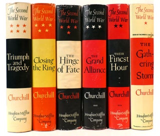 THE SECOND WORLD WAR: TRIUMPH AND TRAGEDY IN SIX VOLUMES; The Gathering Storm; Their Finest Hour; the Grand Alliance; the Hinge of Fate; Closing the Ring; Triumph and Tragedy