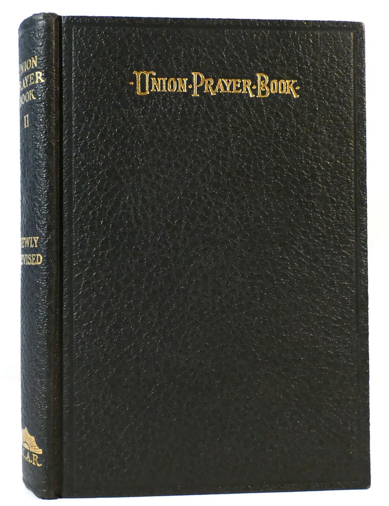 Item #162067 THE UNION PRAYER BOOK FOR JEWISH WORSHIP PART 2. Central Conference Of American Rabbis.