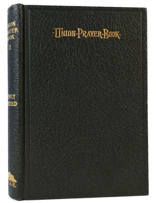Item #162068 THE UNION PRAYER BOOK FOR JEWISH WORSHIP PART 2. Central Conference Of American Rabbis