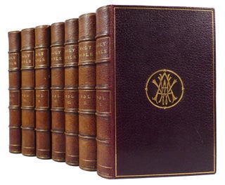 THE HOLY BIBLE CONTAINING THE OLD AND NEW TESTAMENTS AND THE APOCRYPHA 14 Volume Set. Bible.