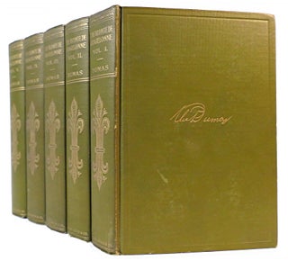 Item #162283 THE VICOMTE DE BRAGELONNE; OR TEN YEARS LATER In 5 Volumes. Alexandre Dumas