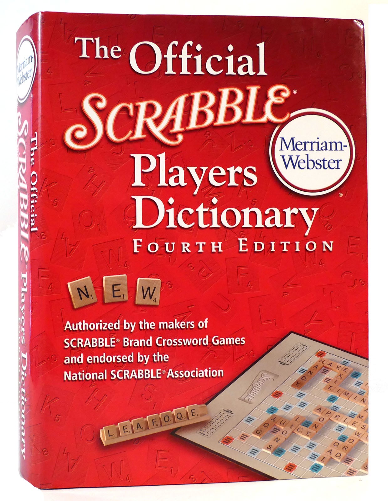 THE OFFICIAL SCRABBLE PLAYERS DICTIONARY | Merriam Webster | Fourth ...