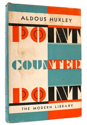 Item #162449 POINT COUNTER POINT. Aldous Huxley
