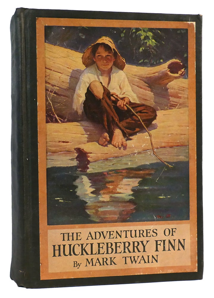 Item #162540 THE ADVENTURES OF HUCKLEBERRY FINN. Mark Twain.