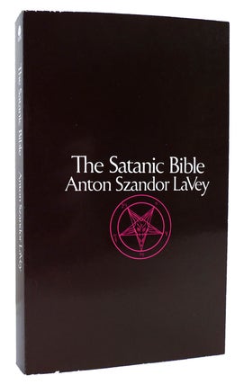 Item #162560 SATANIC BIBLE Anton Lavey. Anton Lavey