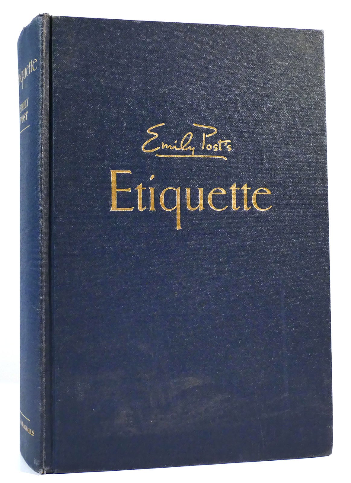 ETIQUETTE | Emily Post | Tenth Edition; Eignty-Ninth Printing