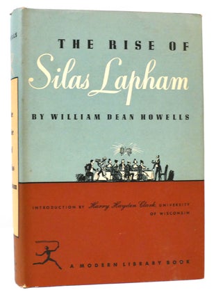 Item #162808 THE RISE OF SILAS LAPHAM Modern Library. William Dean Howells