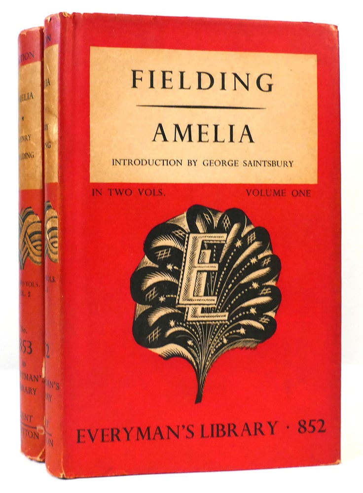 Item #162840 AMELIA IN TWO VOLUMES. Henry Fielding.