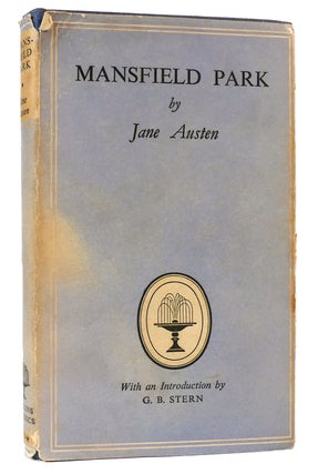 Item #162844 MANSFIELD PARK. Jane Austen